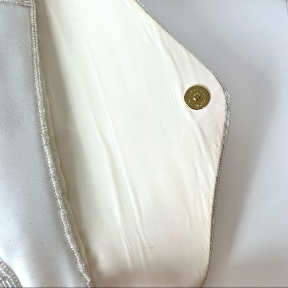 Vintage DELILL Beaded Evening Clutch Crossbody Bag - Picture 8 of 16